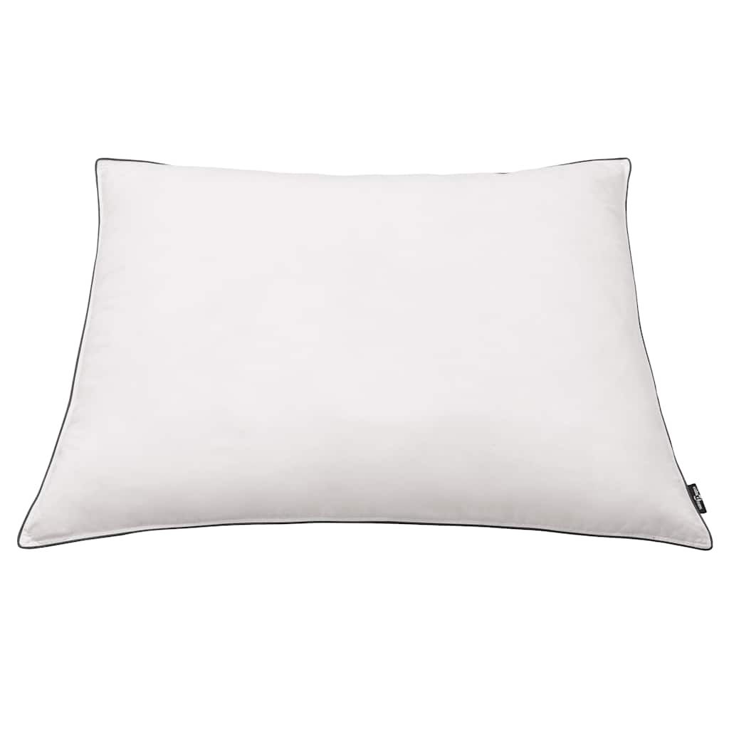Kissen 2 Stk. Daunen-/Federfüllung Leicht 70x60 cm Weiß