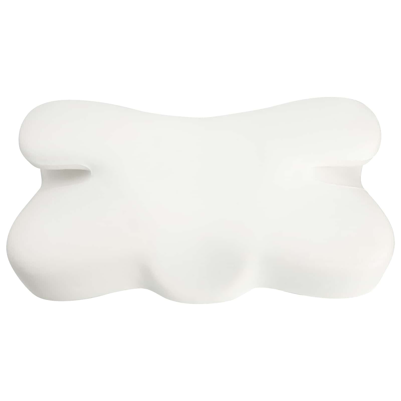 Nackenkissen Weiß Viscoschaum 57 x 36 x 13 cm
