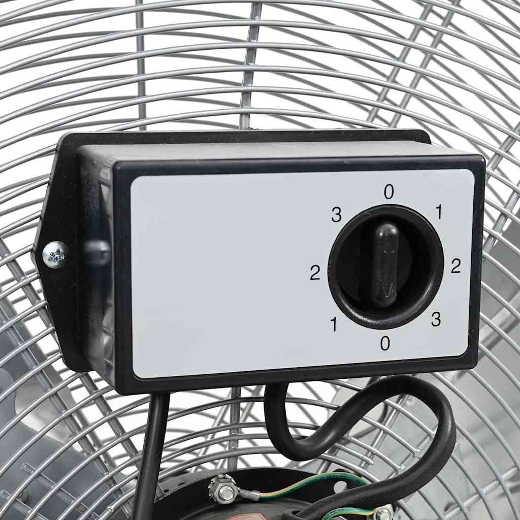 Trommelventilator Mit Rad Silber 79 x 37 x 82 cm Aluminium