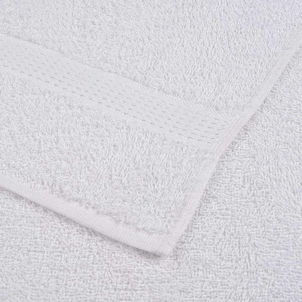 Gästetücher FROGN 4 Stk. Weiß 30x50 cm 360 g/m²