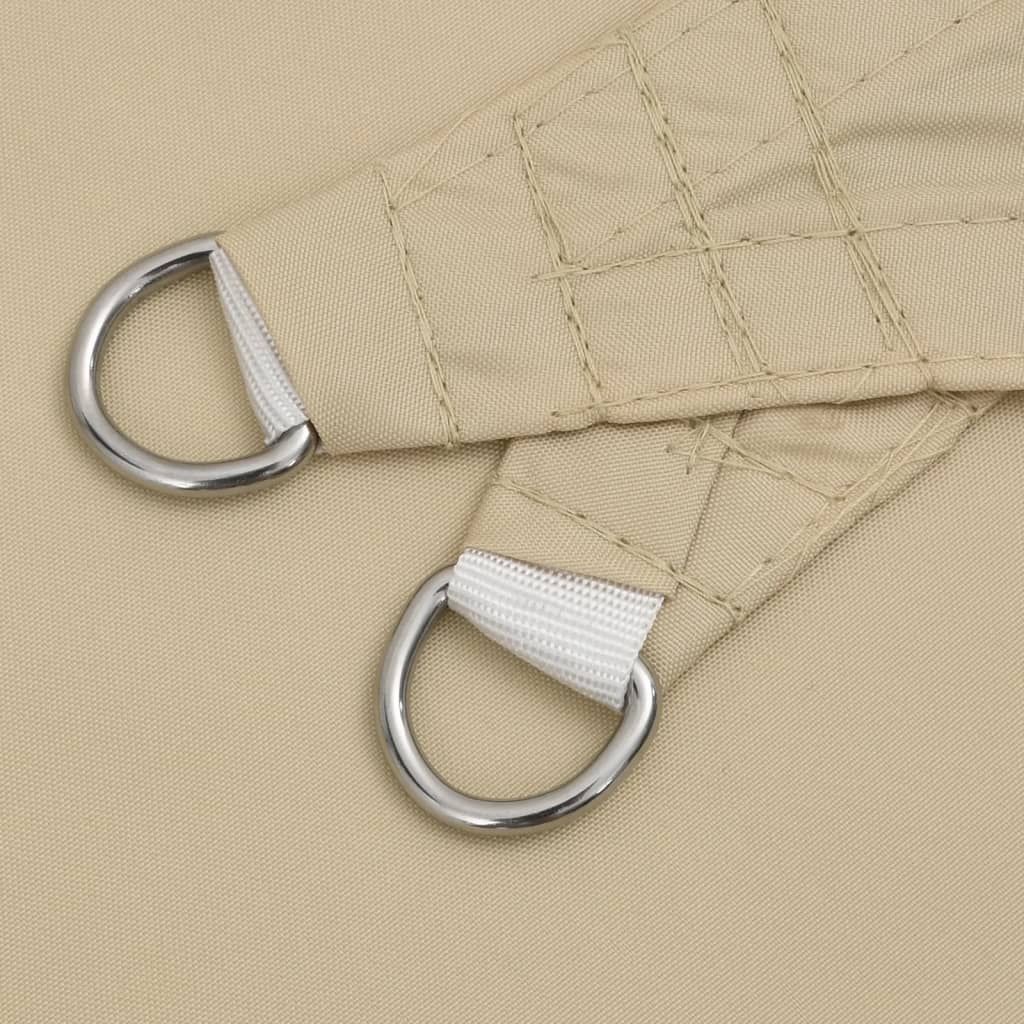 Sonnensegel Oxford-Gewebe Quadratisch 2,5x2,5 m Beige