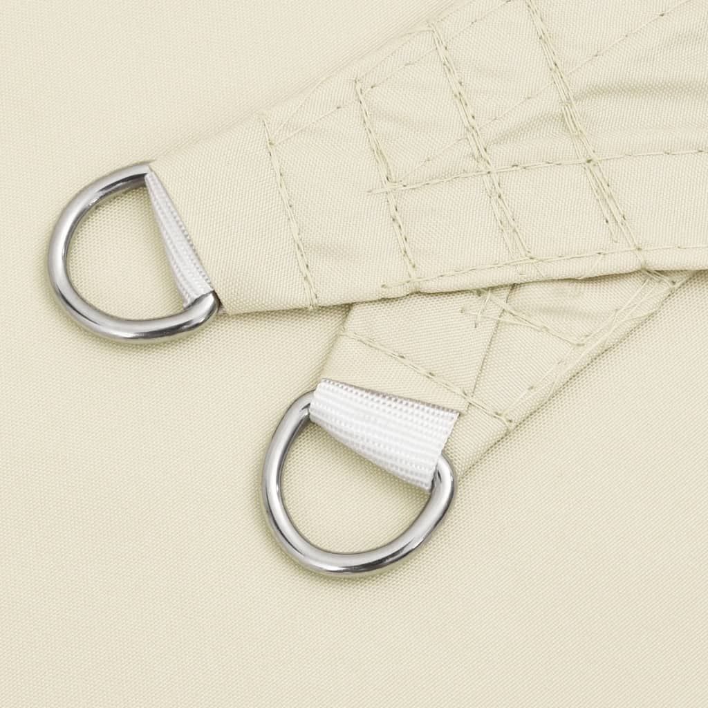 Sonnensegel Oxford-Gewebe Rechteckig 2,5x4,5 m Creme