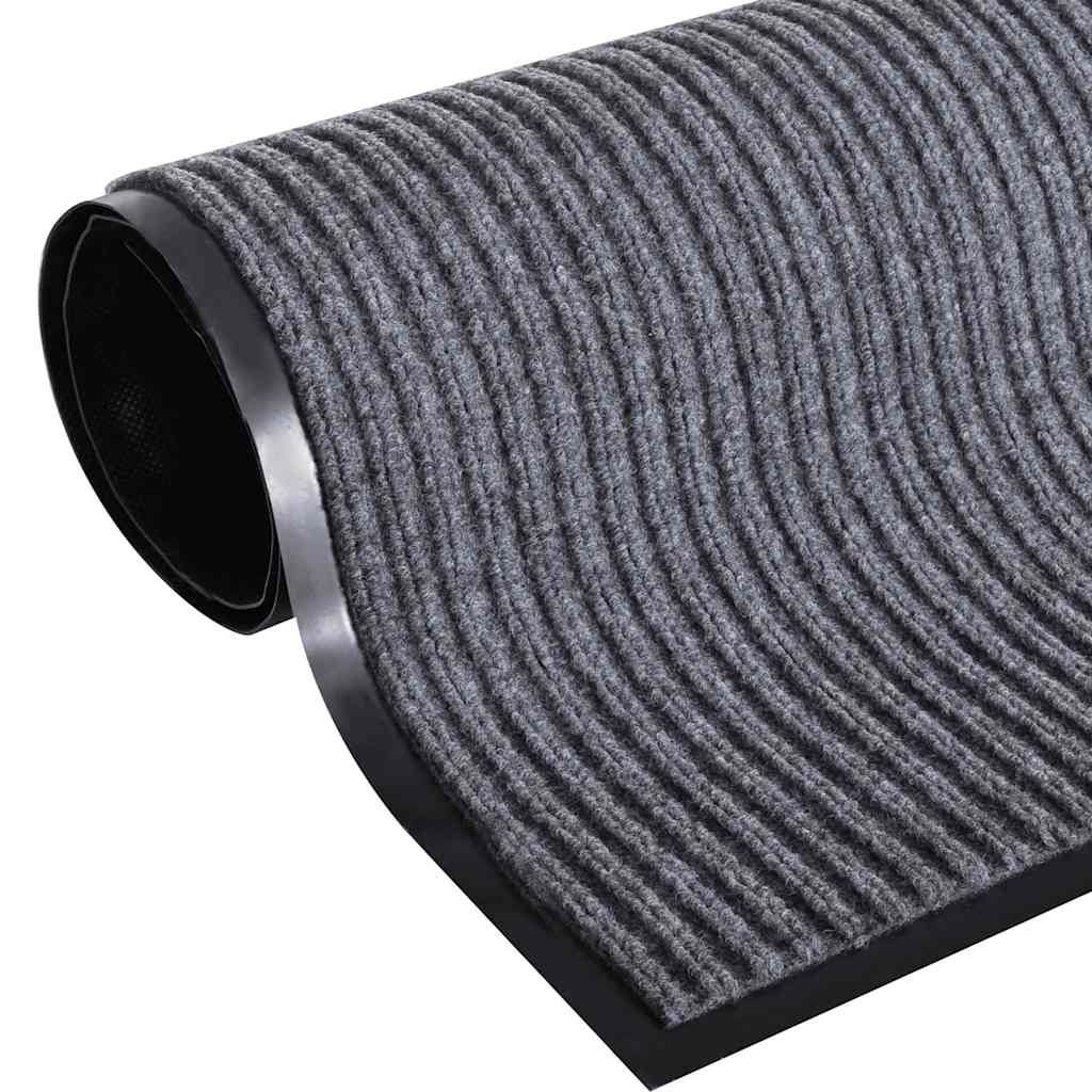 Türmatte Grau 90 x 60 cm PVC