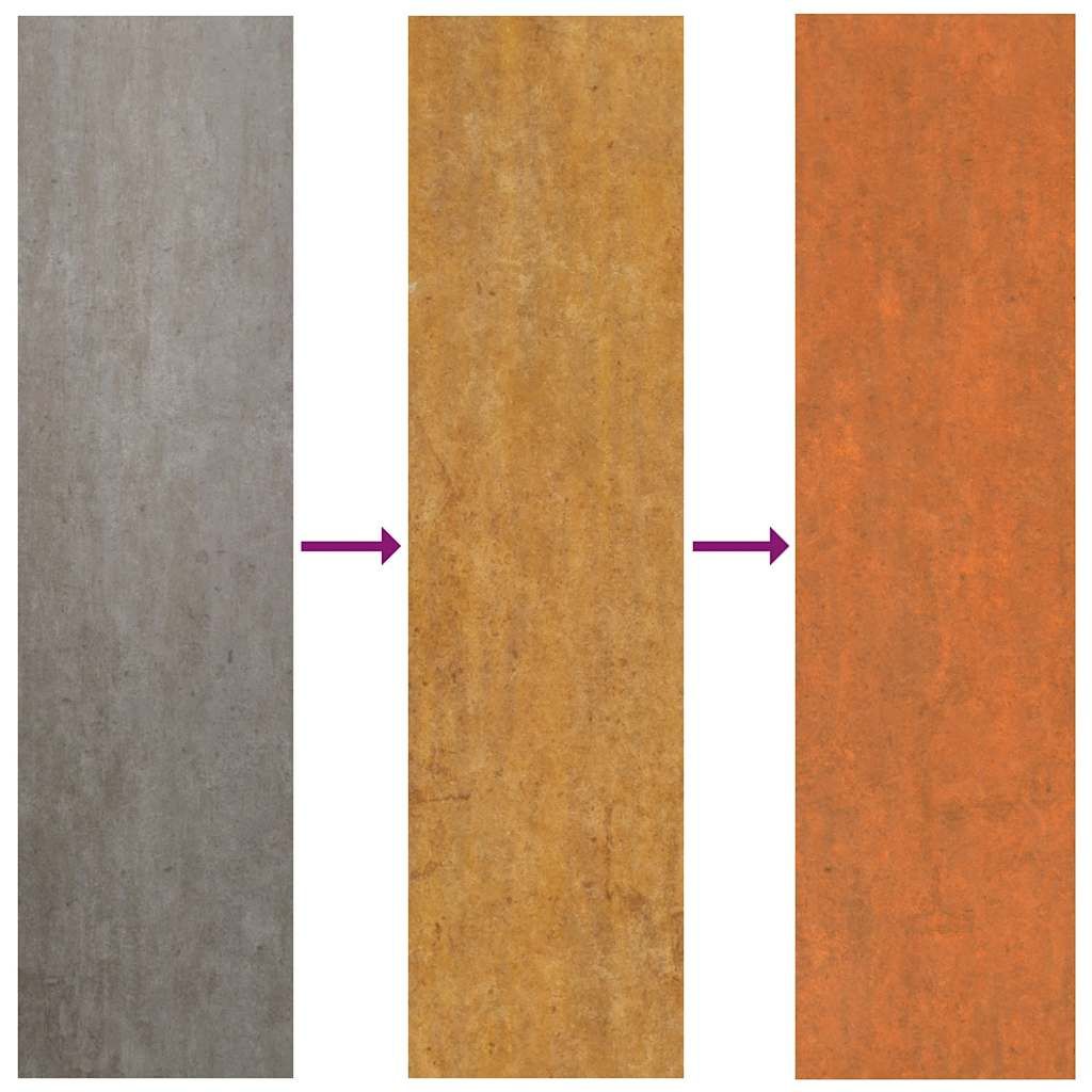 Hochbeet Rostig 160x80x77 cm Cortenstahl