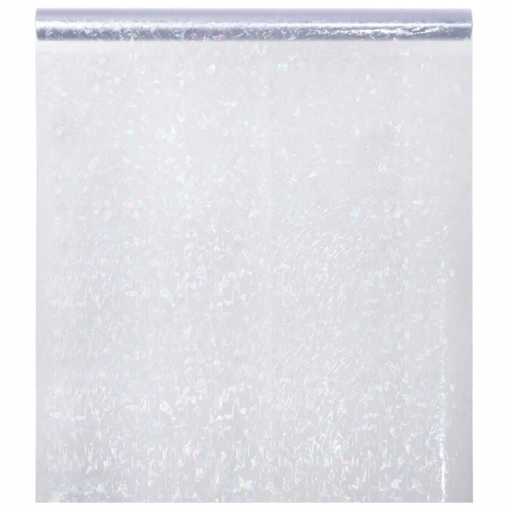 Fensterfolie Matt 3D Regenbogen-Muster 60x2000 cm PVC