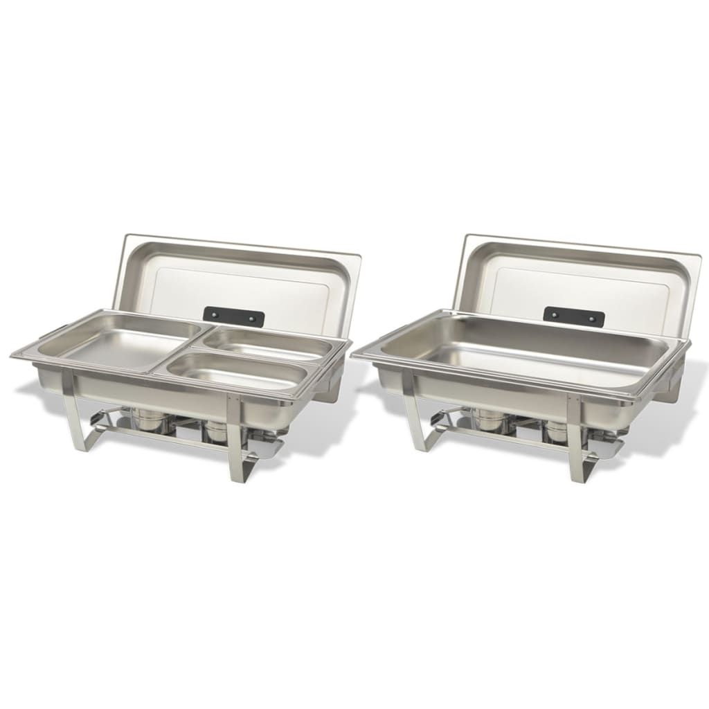 Chafing Dish Set 2-tlg. Edelstahl