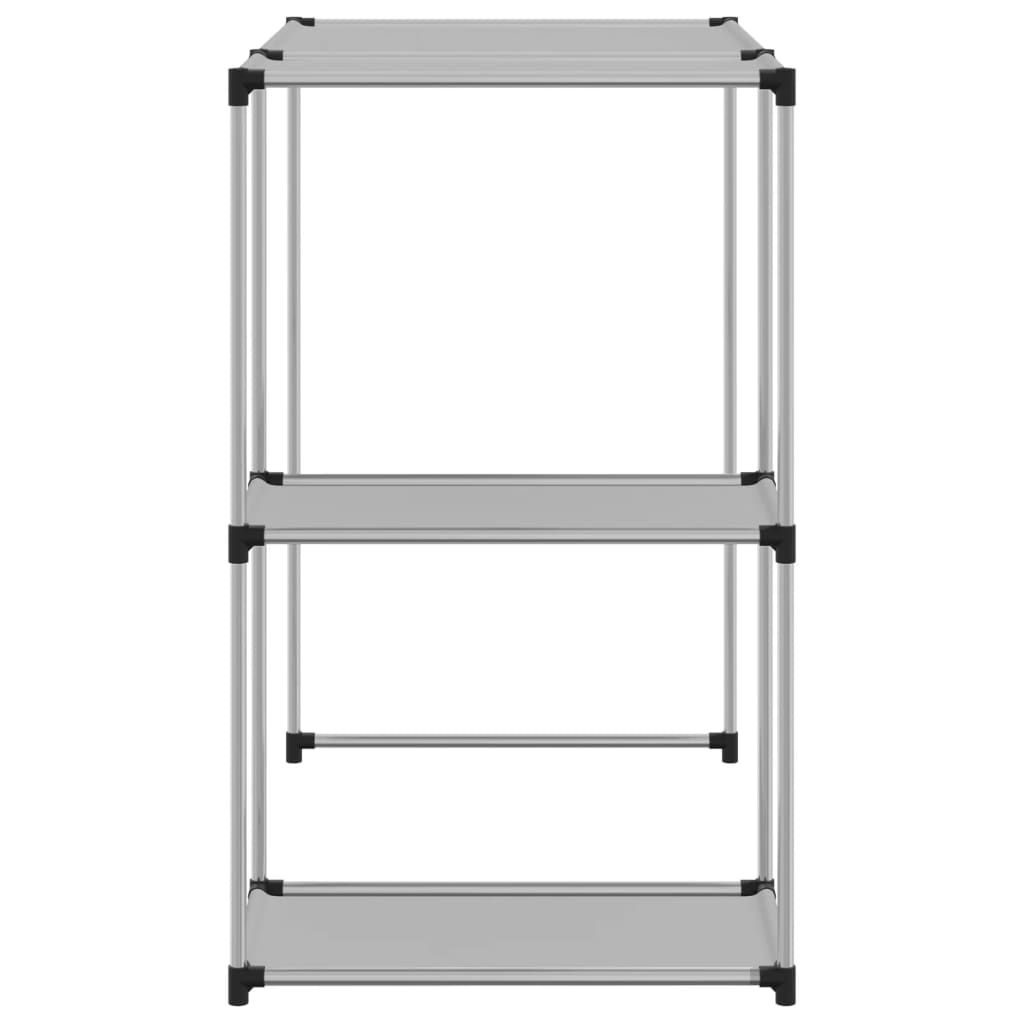 Waschmaschinenregal Grau 87x55x90,5 cm Eisen