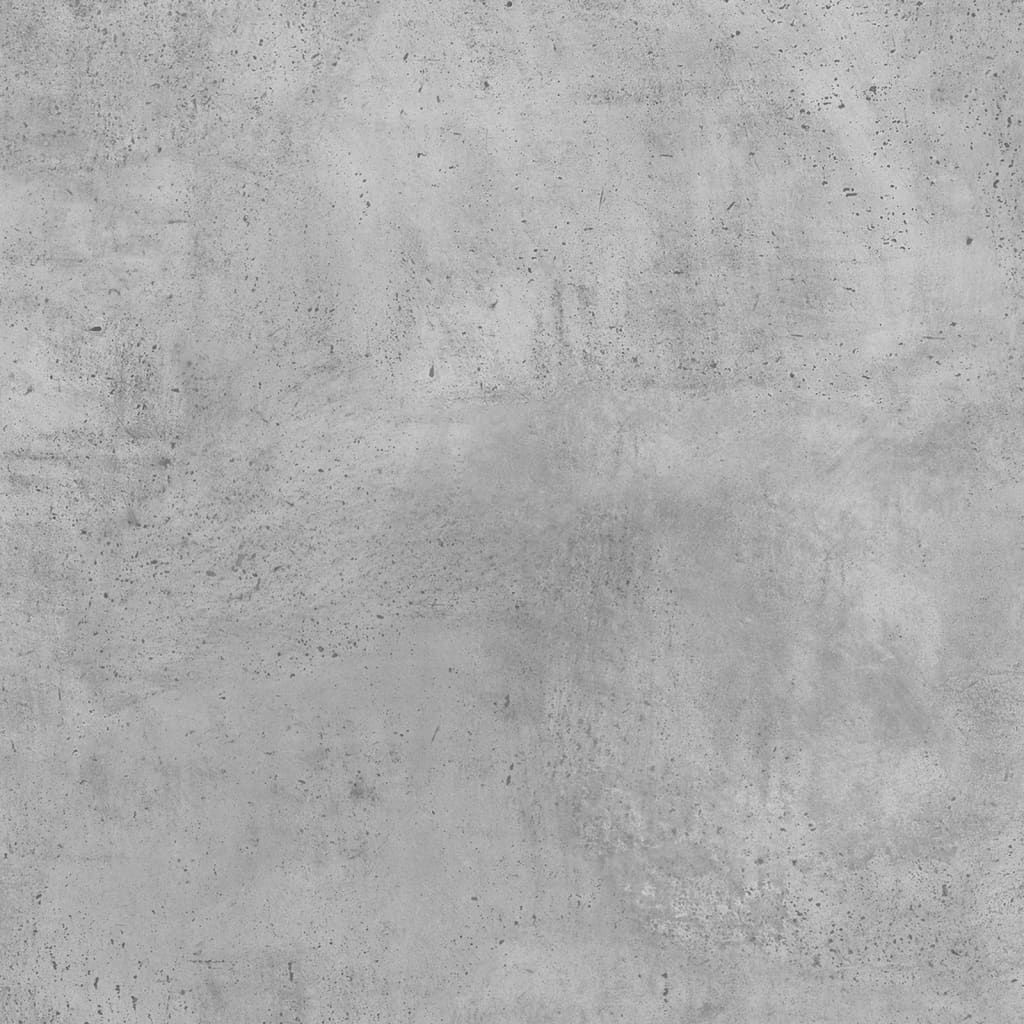 Kaminumrandung Betongrau 90x30x90 cm Holzwerkstoff