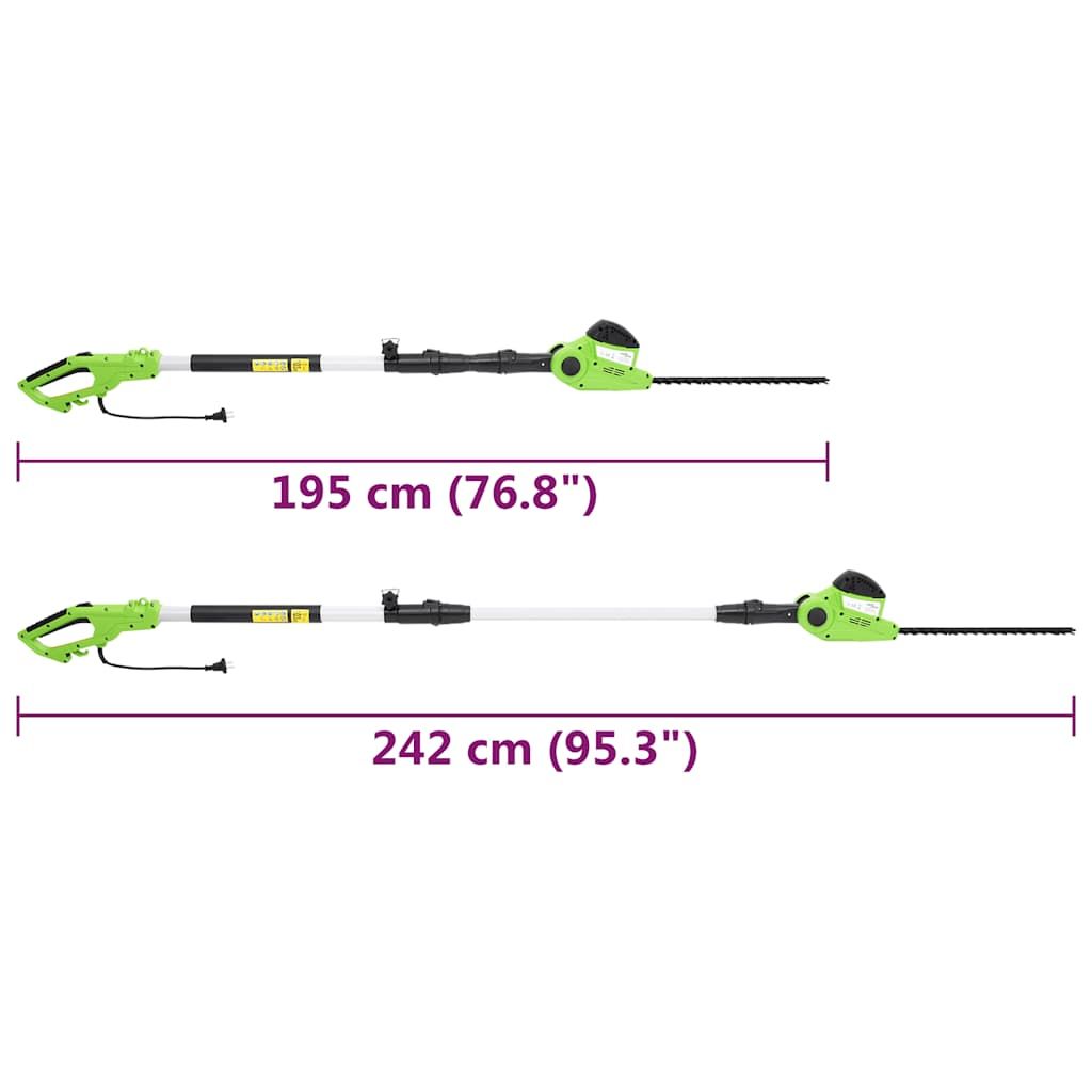2-in-1 Teleskopstangen-Kettensäge/Heckenschere 25/41 cm 710/550W