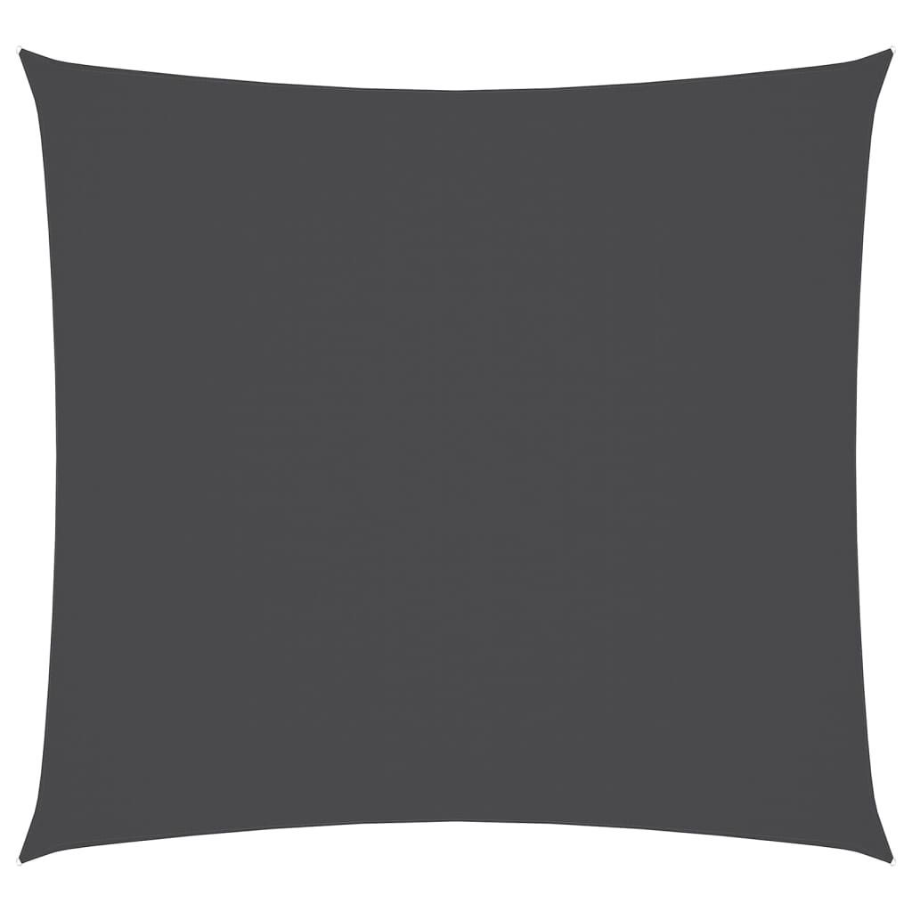 Sonnensegel Oxford-Gewebe Quadratisch 6x6 m Anthrazit