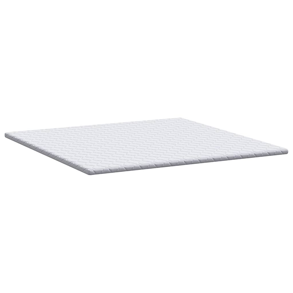 Kokosnuss Topper Weiß 180 x 200 cm Jacquard-Stoff