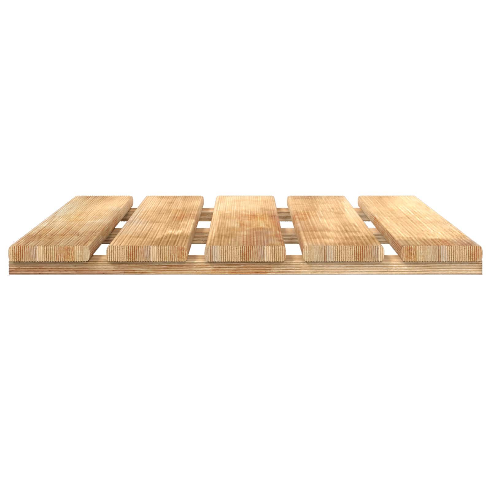 Terrassenfliese 12 Stk. Braun 50 x 50 cm