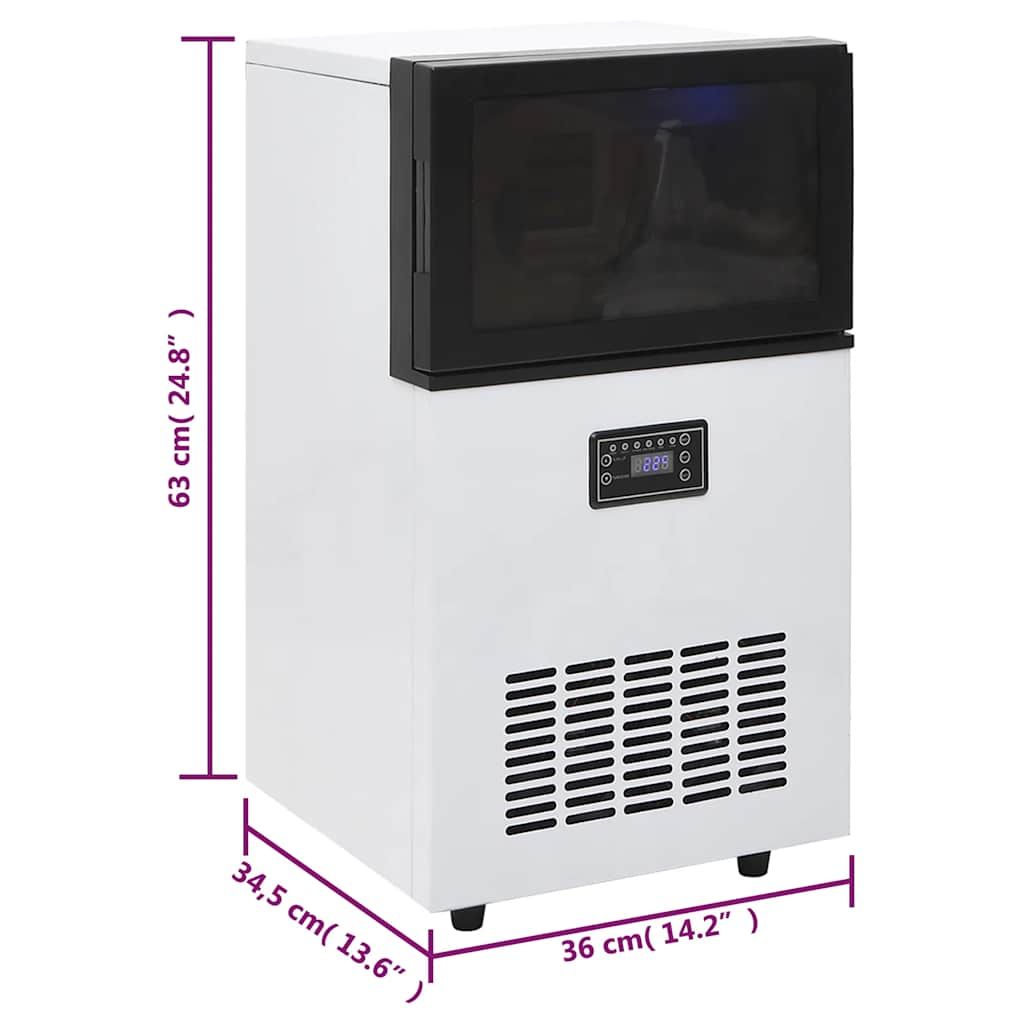 Eiswürfelmaschine Schwarz 45 kg / 24 h
