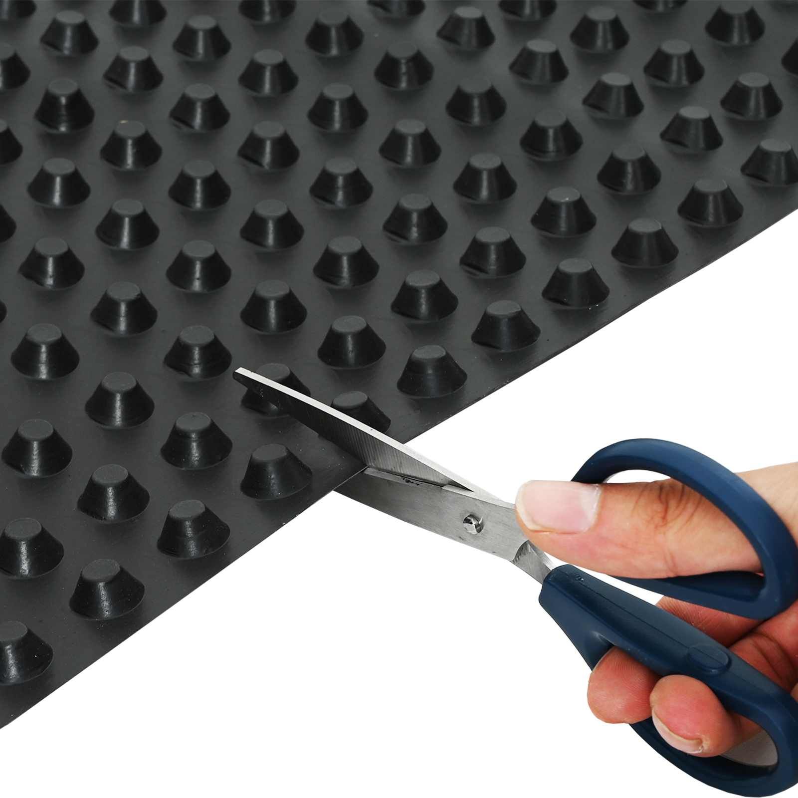 Dimpled Drainage Sheet Schwarz 0,5 x 20 m HDPE